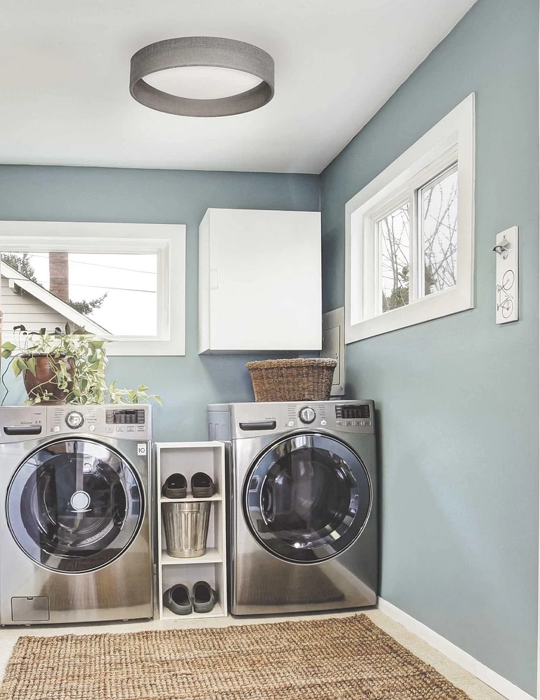 Dainolite CFLD-1114-2423 Grey Flush Mount