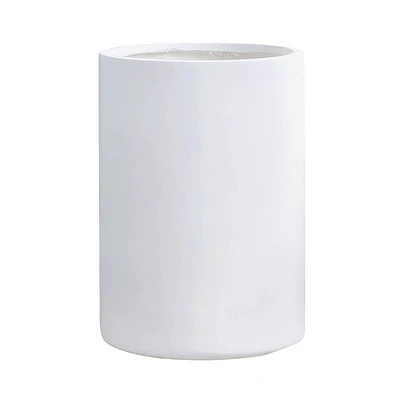 Barron White Large Planter, 19.7"