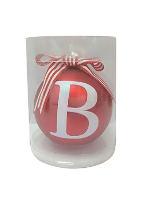 Holiday time Glass Ornament
