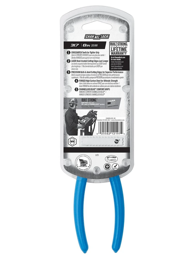 CHANNELLOCK 8" Long Nose Plier