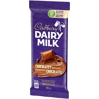Cadbury Dairy Milk Chocolatey Indulgence Chocolate Bars, 95 g