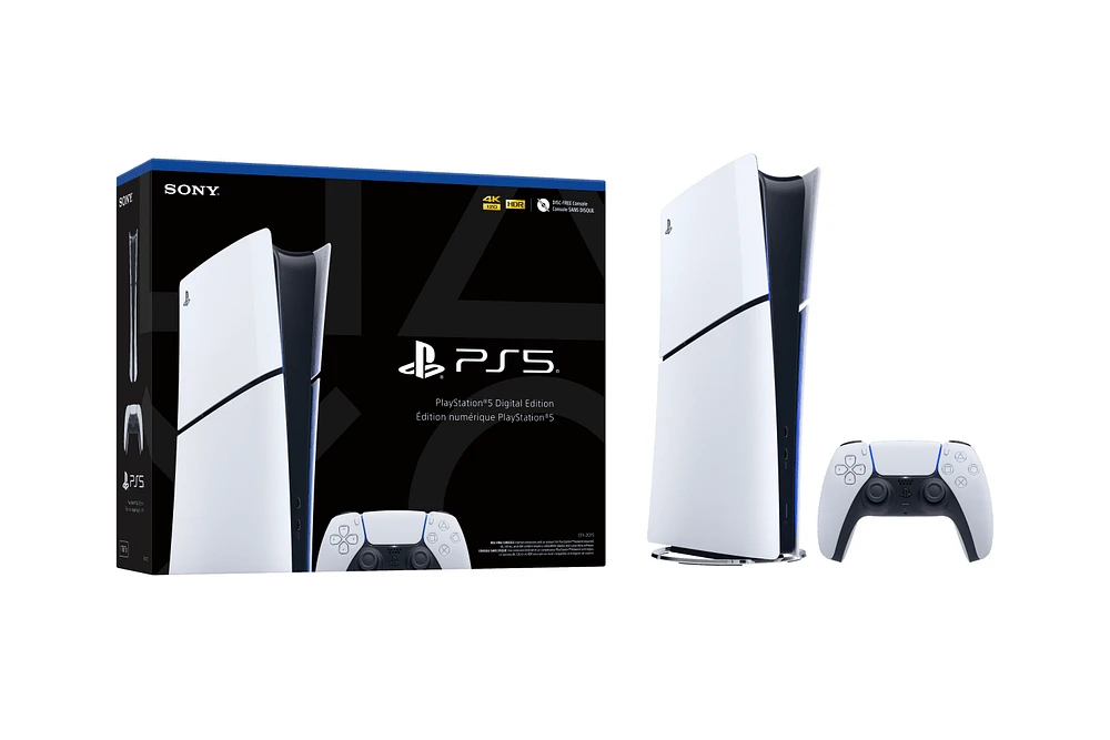PlayStation®5 édition numérique (modèle – mince)* Jouez comme jamais auparavant