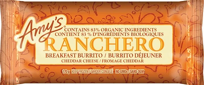 E-AMYS ORGANIC RANCHERO BURRITO D