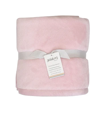Juddlies Designs - Baby - Flannel Sherpa Blanket - Machine Washable