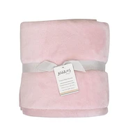 Juddlies Designs - Baby - Flannel Sherpa Blanket - Machine Washable