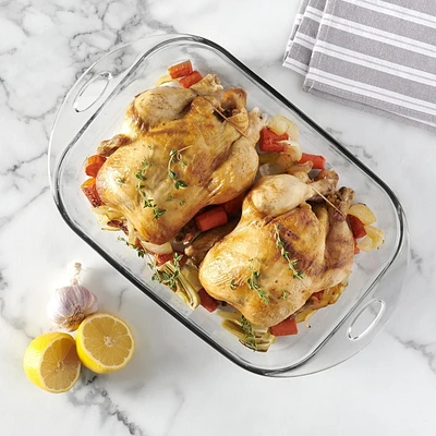 Plats de cuisson haut de gamme de 4 pte Anchor Hocking Plats de cuisson de 4 pte