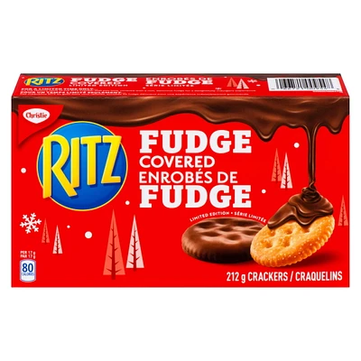 Craquelins Ritz Enrobés De Fudge