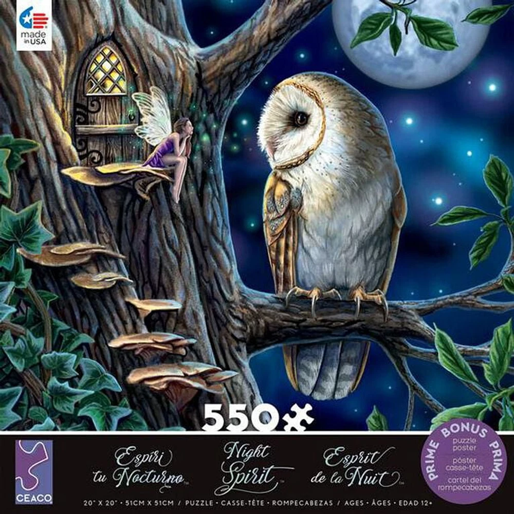 Ceaco Night Spirit - Fairy Tales, puzzle 550 pièces