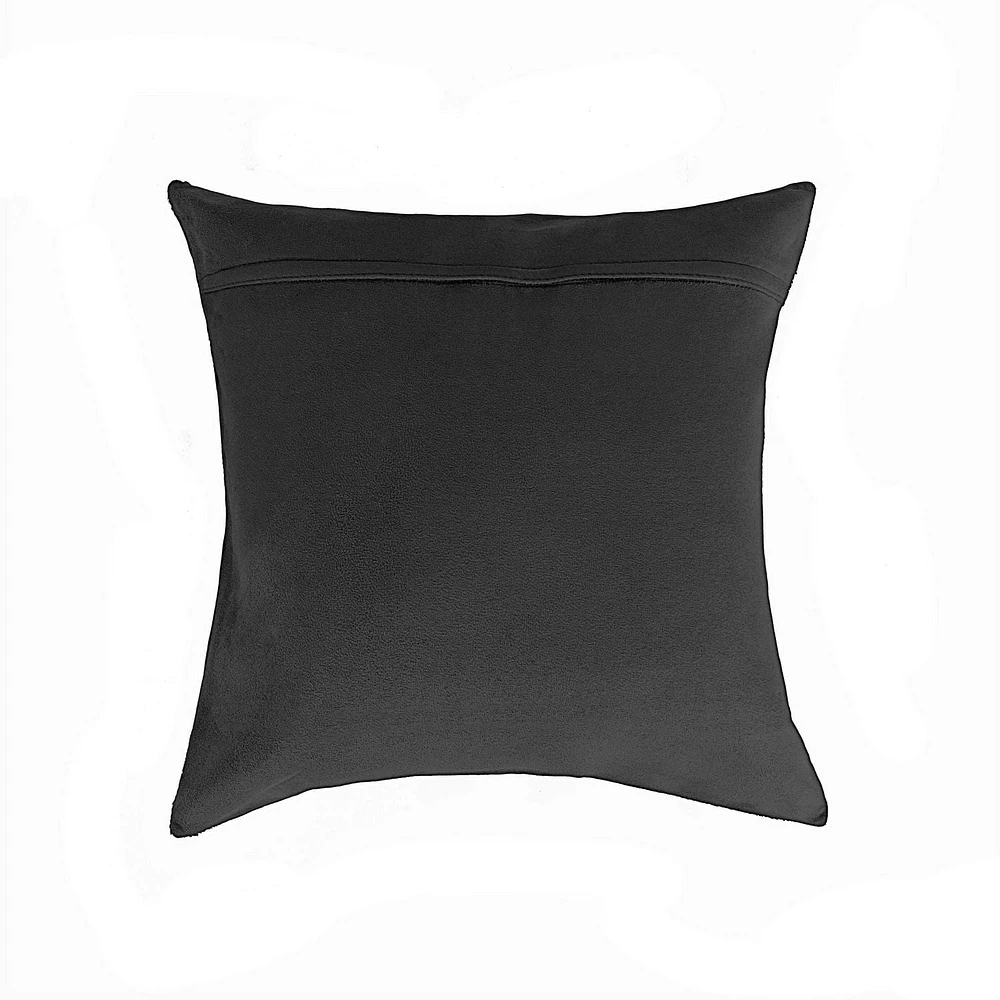 COUSSINS TORINO KOBE EN PEAU DE VACHE 18"X18" 2 PQT