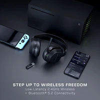 Turtle Beach® Stealth™ 500 – Noir Xbox Series X|S et Xbox One Bluetooth® : iOS, Android, PC, et autres appareils équipés du Bluetooth® Xbox Series X/S