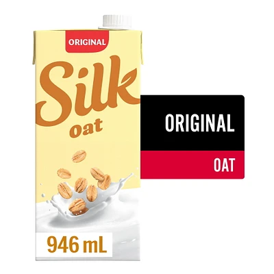 Silk Oat Milk Alternative, Original, Dairy Stable, Shelf Stable, 946 mL