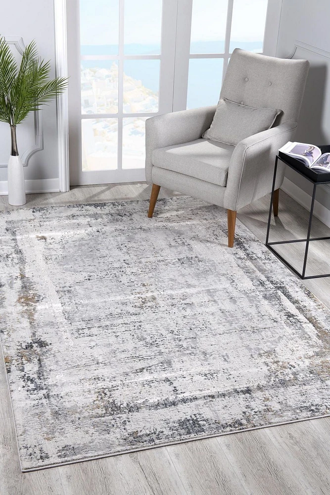 Rug Branch Mirage Collection Tapis abstrait moderne