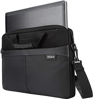 Targus - Housse Business Casual de 15,6 po avec bandoulière amovible, noir (TSS898)