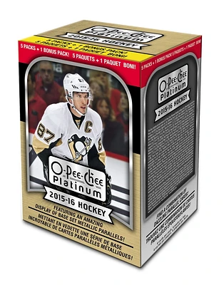 Upper Deck O-Pee-Chee Platinum 2015-16 Hockey Trading Cards Blaster Box