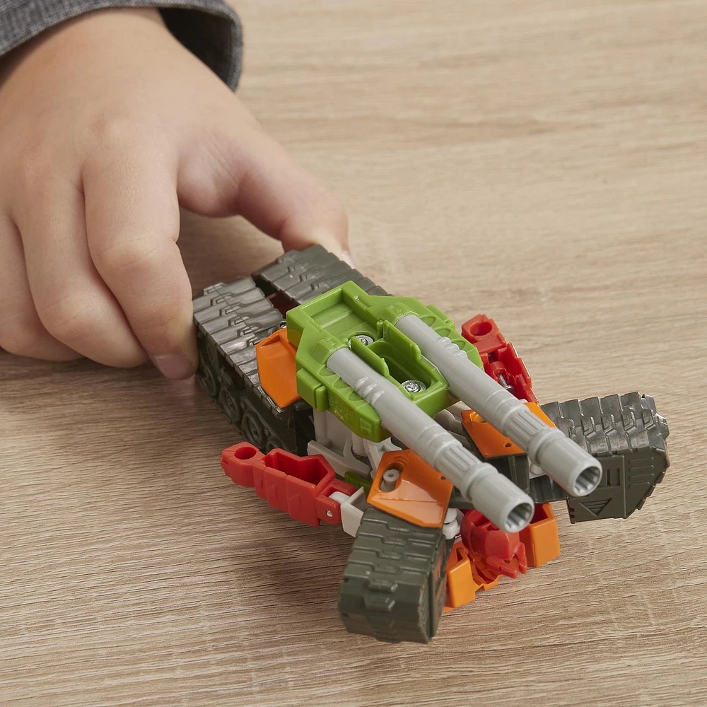 Transformers Bumblebee Cyberverse Adventures Action Attackers: 1-Step Bludgeon Action Figure
