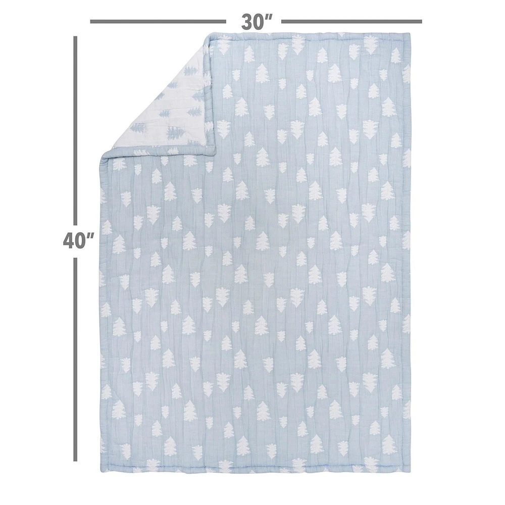 Modern Moments by Gerber Lot de 1 couvertures en gaze jacquard Taille 30" x 40"