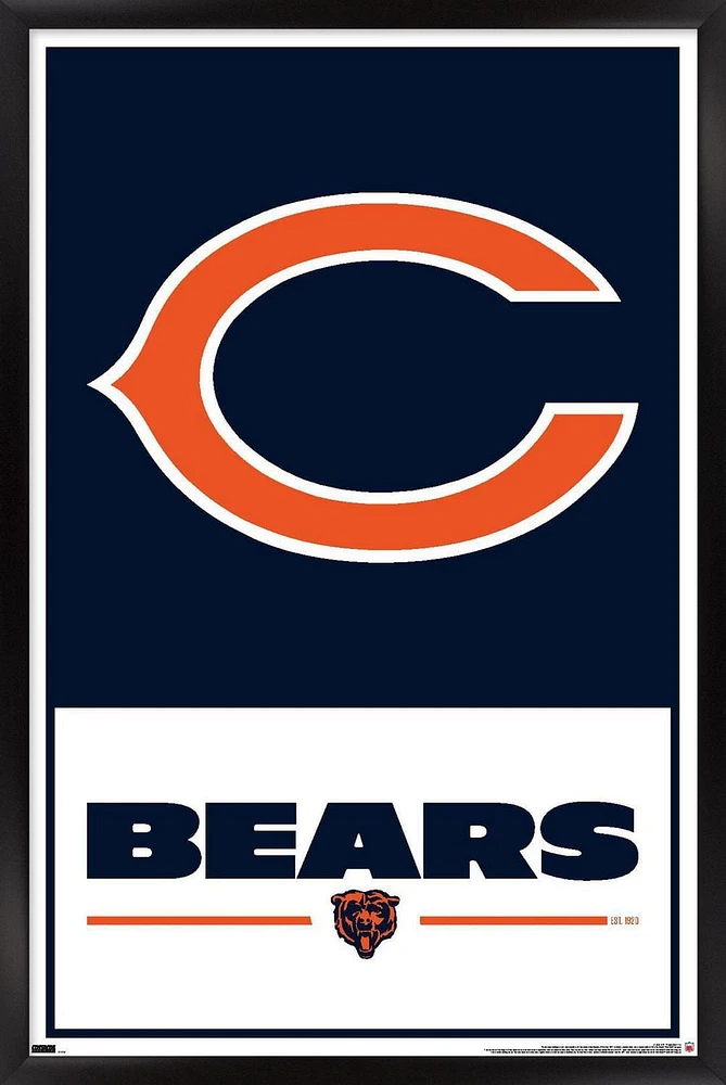 NFL Chicago Bears - Logo 21 Wall Poster