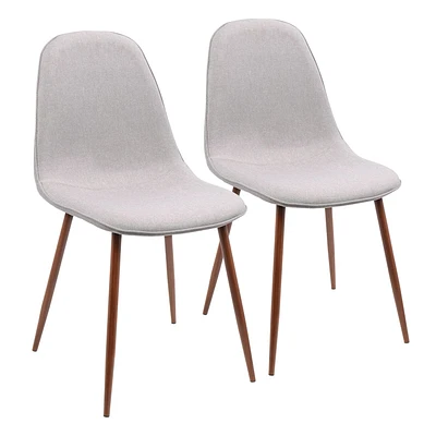 Chaise milieu-du-siècle Pebble, par LumiSource