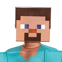 Child's Minecraft Steve Classic Plus Costume