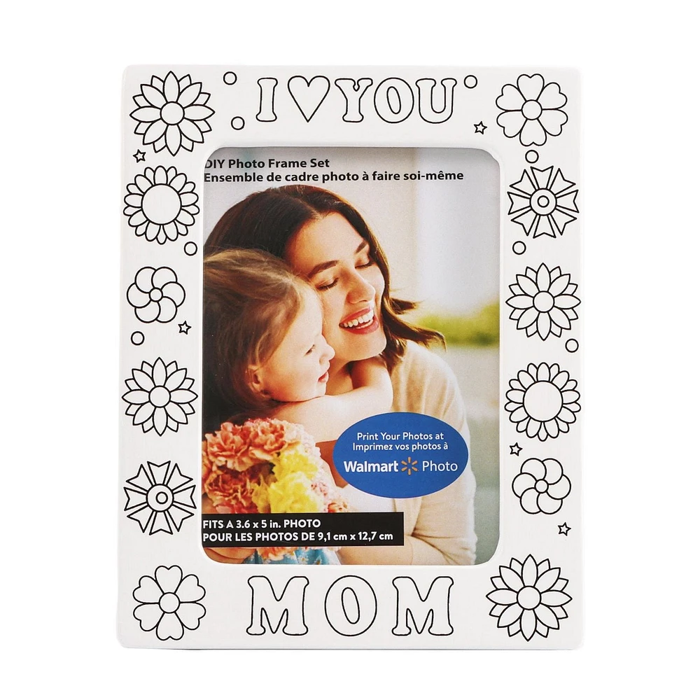 Mother's Day DIY Photo Frame Set Way To Celebrate