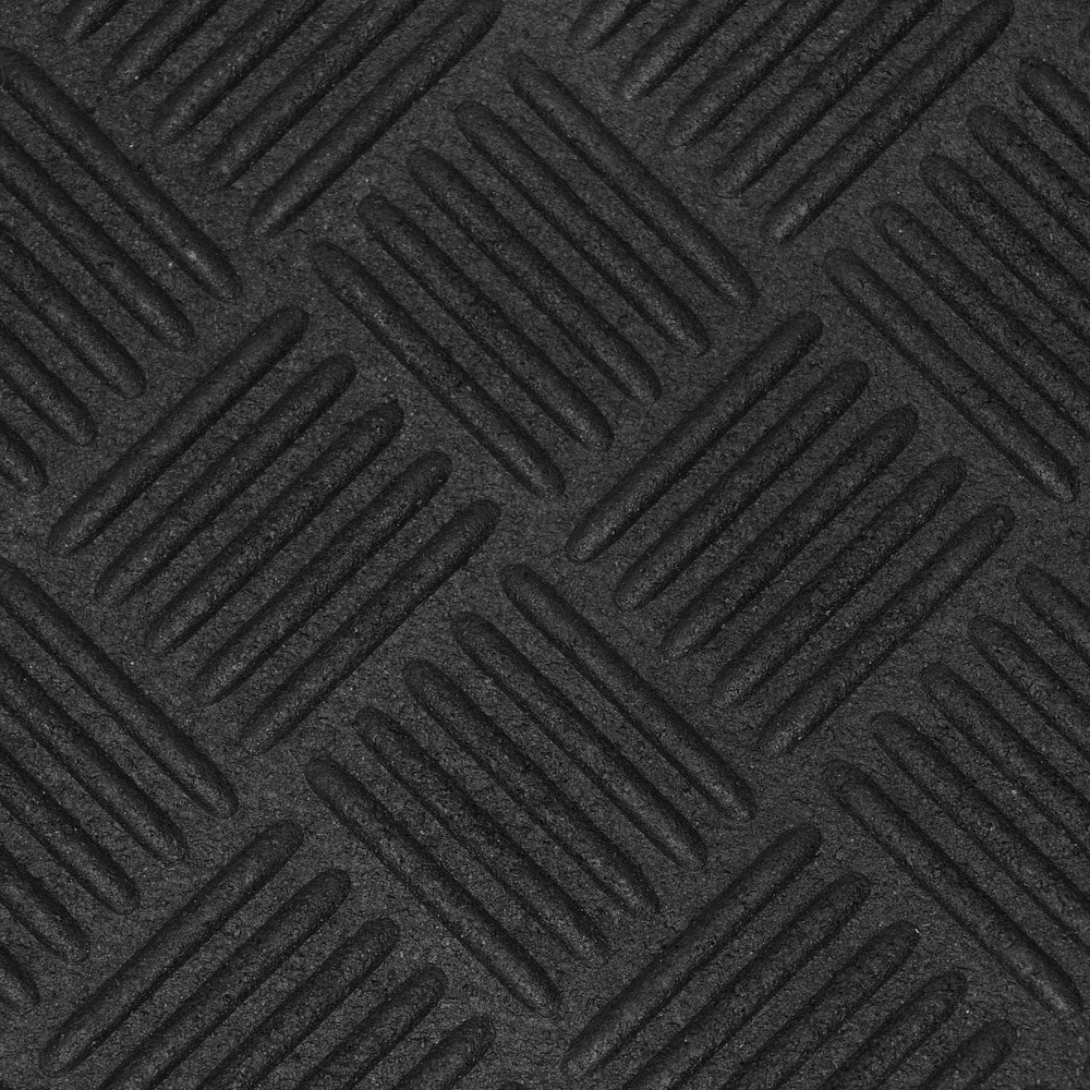 Tapis de sol tout usage en caoutchouc de 3 pi x 4 pi pour l’intérieur et l’extérieur