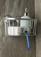 Porte-shampooing Catamarca d'era en aluminium argent chaud 9,13 x 5 po