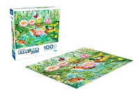 Buffalo Games - Le puzzle Explorer Puzzles - Life at the Pond - en 100 pièces