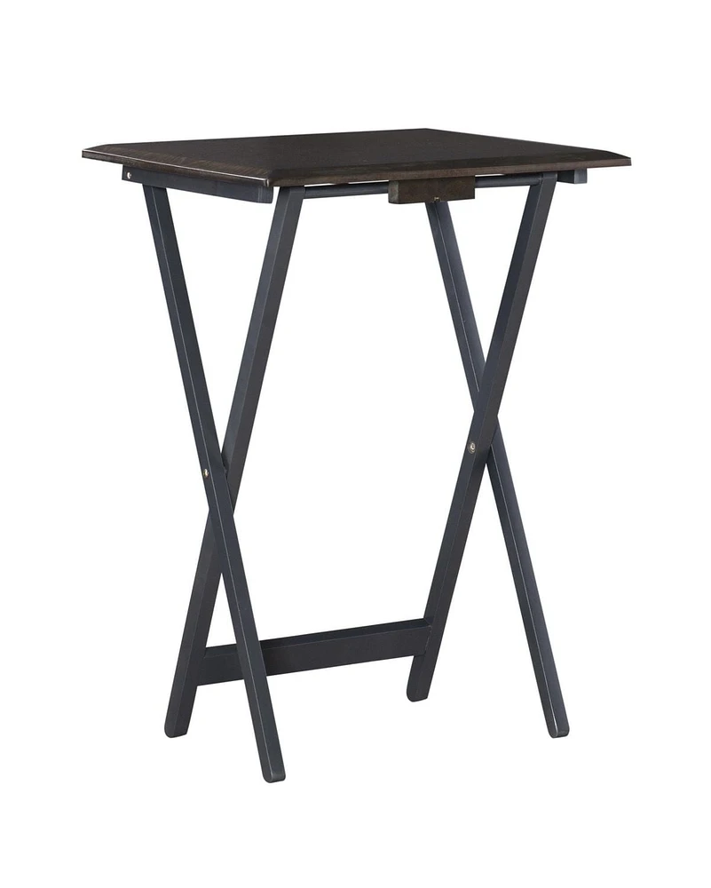 Ensemble de table plateau Monterra gris foncé