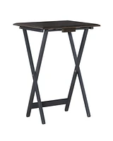 Ensemble de table plateau Monterra gris foncé
