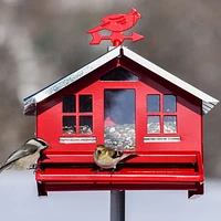 Mangeoire maisonnette Squirrel Be Gone II avec girouette de Perky-Pet