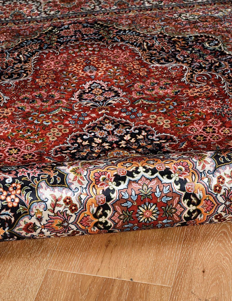 Tapis Emerald Myer ivoire & or de 6 pi 7 po x 9 pi 7 po