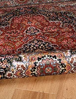 Tapis Emerald Myer ivoire & or de 6 pi 7 po x 9 pi 7 po