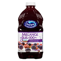 Ocean Spray 100% Juice Blend Cranberry Concord Grape, 1.77  L