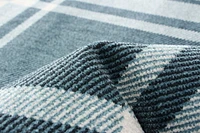 ECARPET Washable Plaid Area Rug & Runner for Kitchen, Bedside, Living Room, Hallway