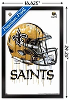 NFL New Orleans Saints - Casque anti-goutte 20