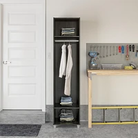 Systembuild Evolution Camberly 18" Mudroom Cabinet, Graphite Gray