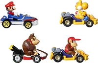 Hot Wheels Mario Kart 4-Pack Vehicles