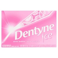 Dentyne Ice Arctic Bubble, Sugar Free Gum, 1 Pack (12 Pieces)