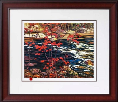 L’érable rouge de A.Y. Jackson – Reproduction encadrée