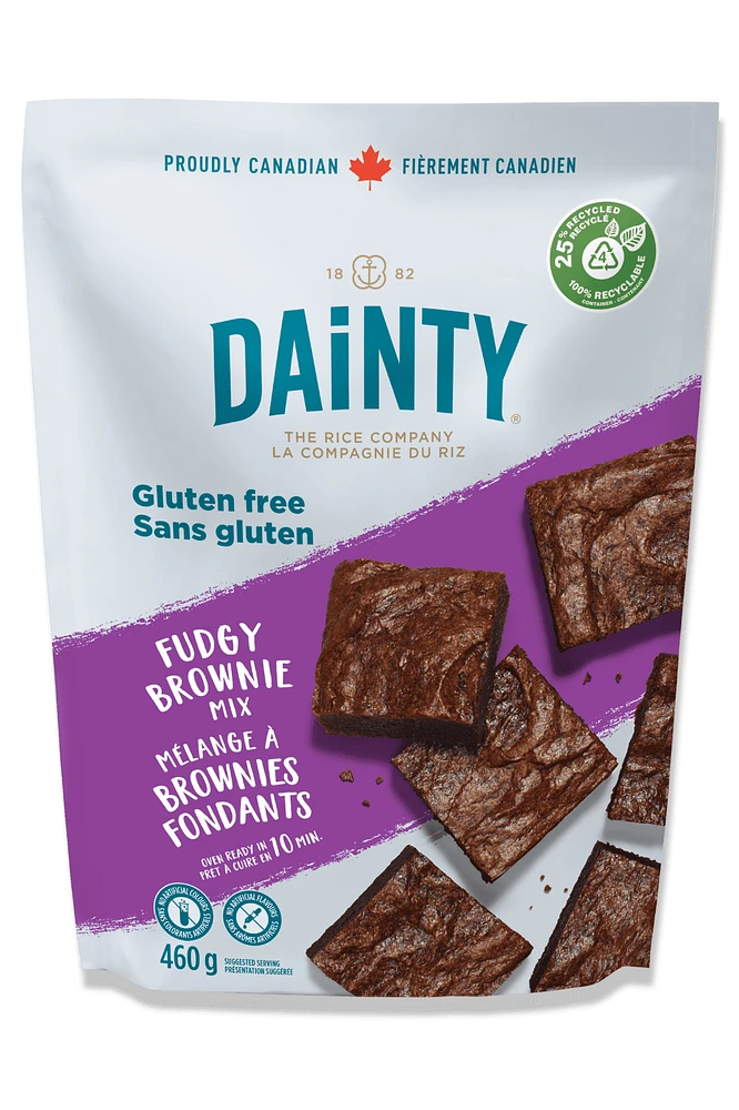 E-DAINTY FUDGY BROWNIE MIX, E-DAINTY FUDGY BROWNIE MIX