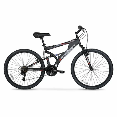 26" Hyper Bicycles Bear Mountain Full Suspension Men's Aluminum Mountain Bike