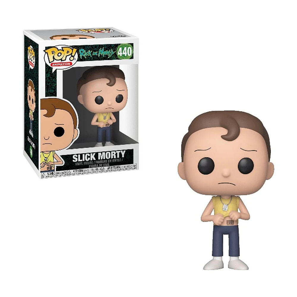 Funko Pop! Animation: Rick and Morty - Slick Morty Figurine En Vinyle