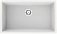 American Imaginations 27-in. W CSA Approved White Granite Composite Kitchen Sink With 1 BowlAI-34564