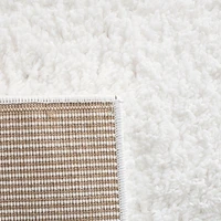 SAFAVIEH August Carlene Solid Plush Shag Area Rug