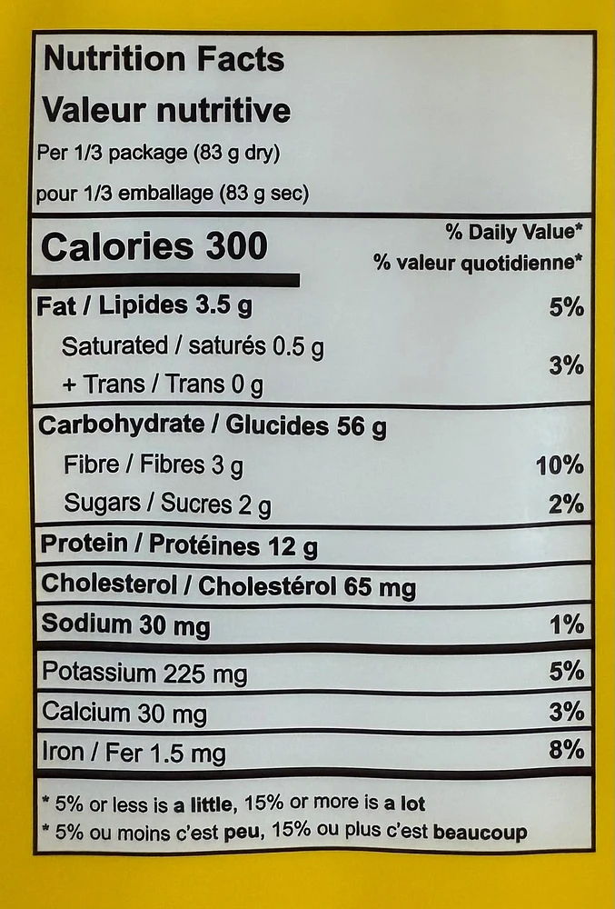 Aurora Le Fettuccine Egg Pasta #4 250GR Allergens Not Contained, 250 GR