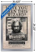 The Wizarding World: Harry Potter - Sirius Black Wanted Poster Wall Poster, 22.375" x 34"