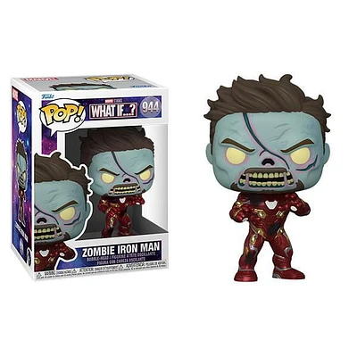 Funko POP Marvel: What If - Zombie Iron Man Figurine En Vinyle