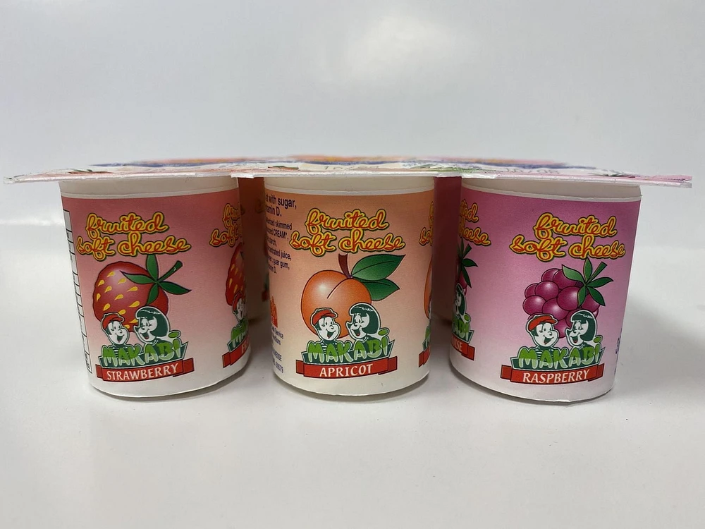 Makabi Petit Suisse - Fruited Soft cheese 6 pk.