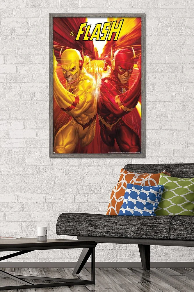 DC Comics - Le flash et le flash inversé - Course