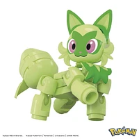 MEGA – Pokémon – Figurine articulée – Poussacha, Pokéball - 27 pièces